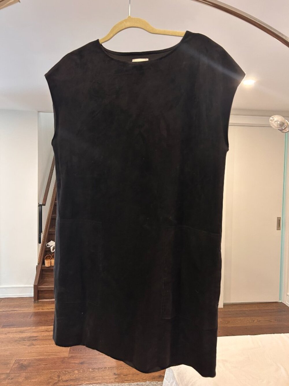 Wilfred Free Nori Faux Suede Shift Dress
